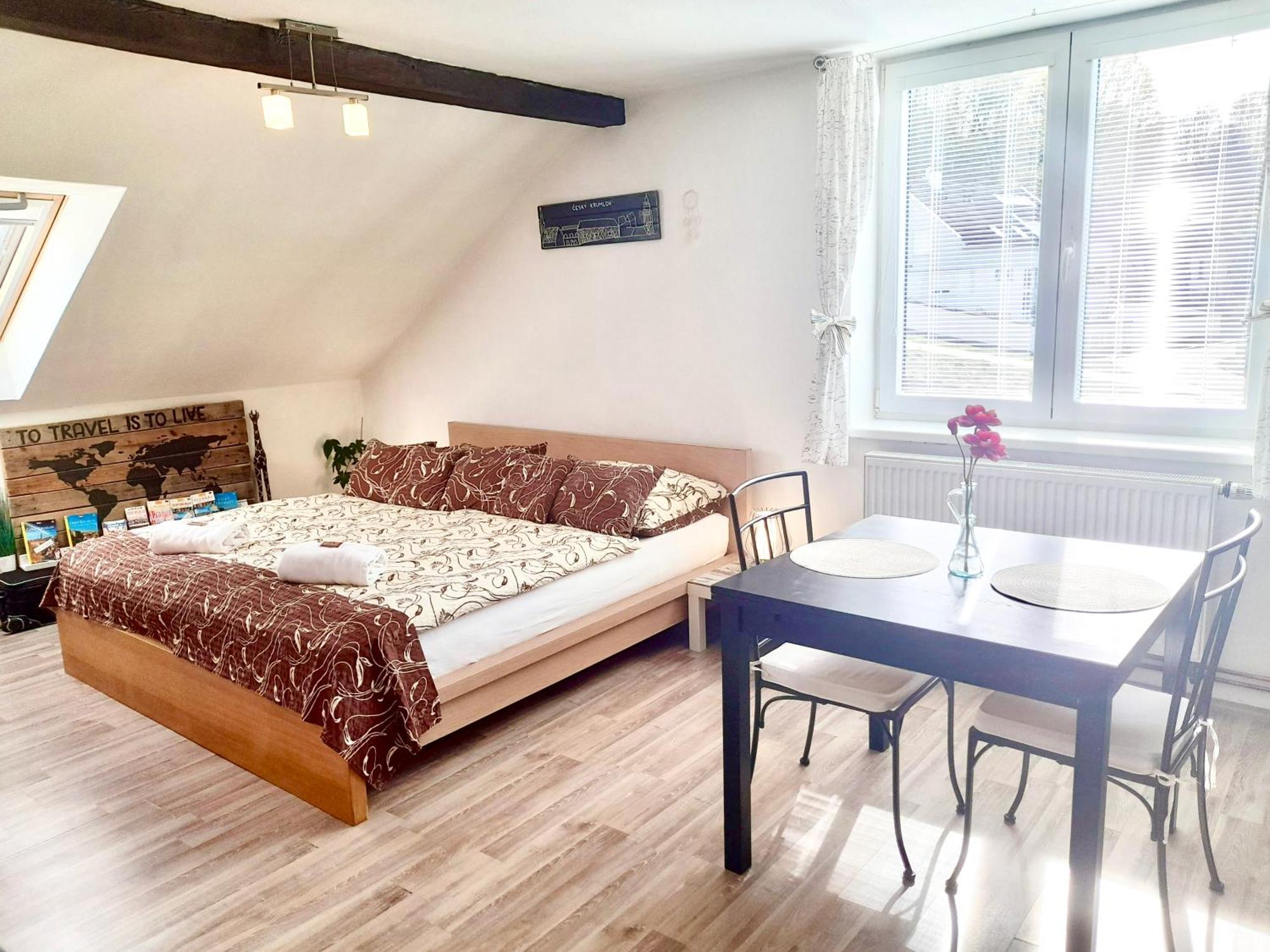 Apartman Castle View Český Krumlov Buitenkant foto